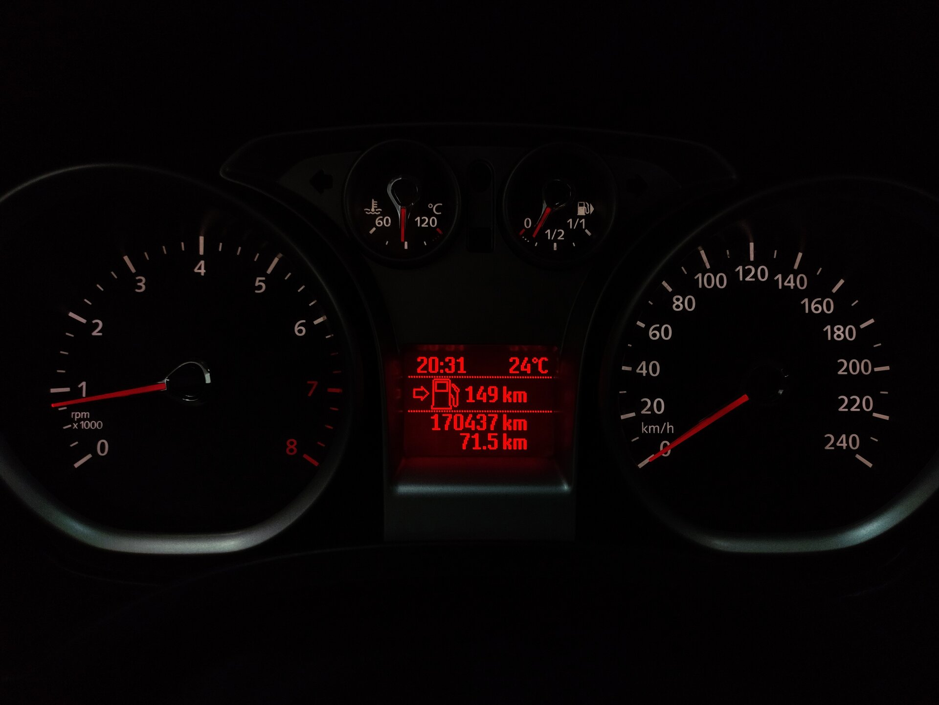 Ford Focus, II Рестайлинг 2009