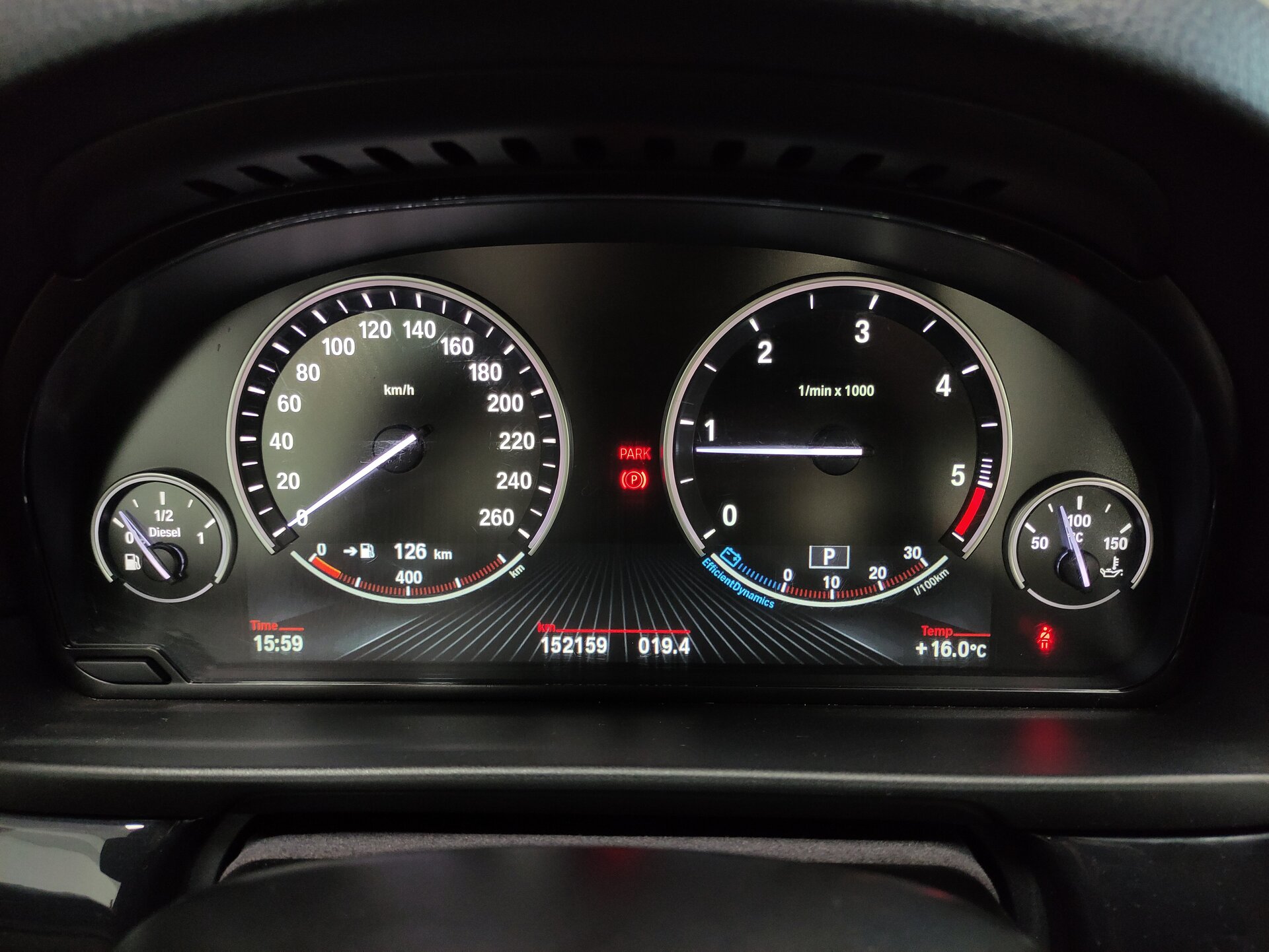BMW 5 серии, VI (F10/F11/F07) 2012