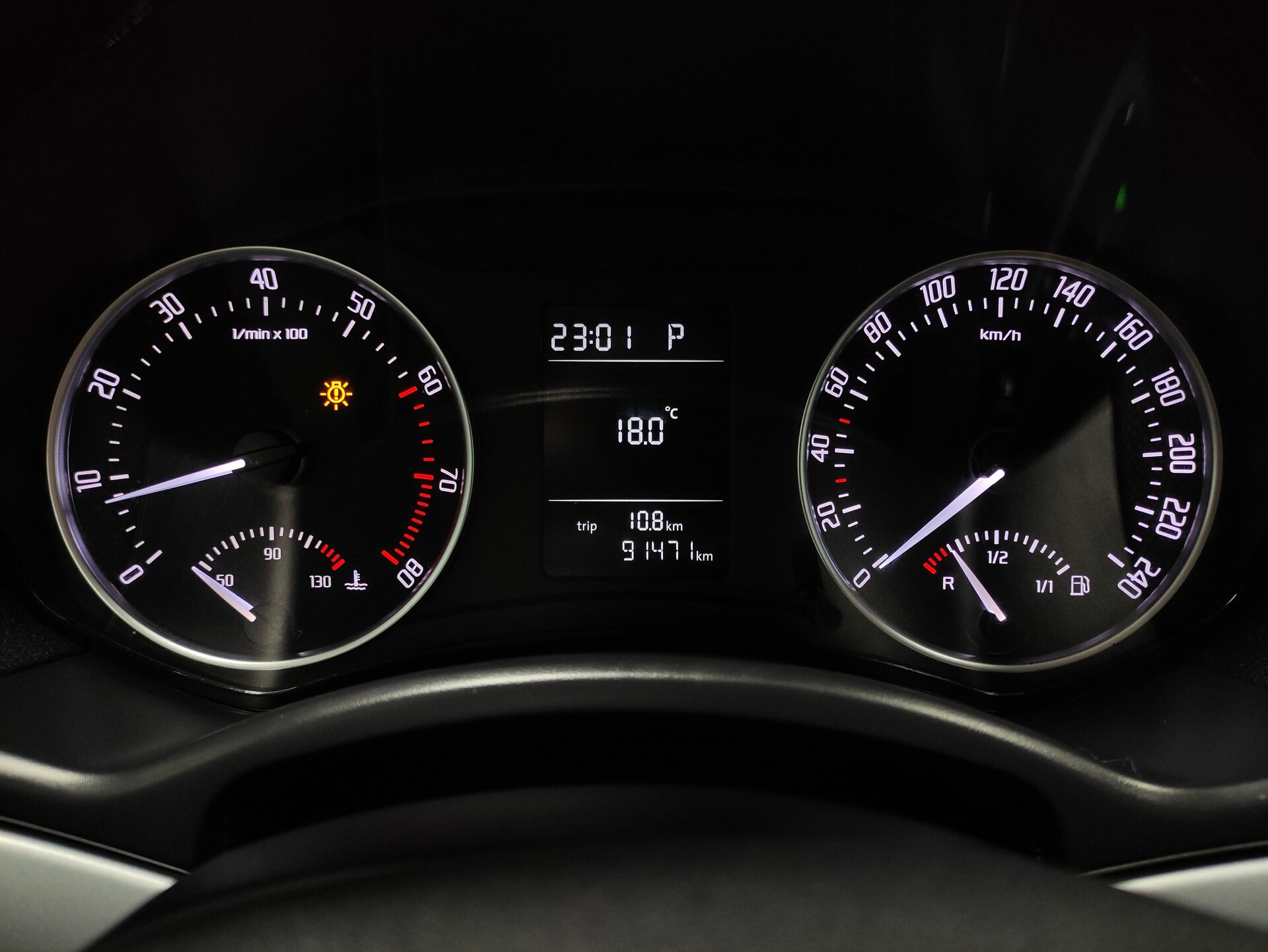 Skoda Octavia, II (A5) Рестайлинг 2011