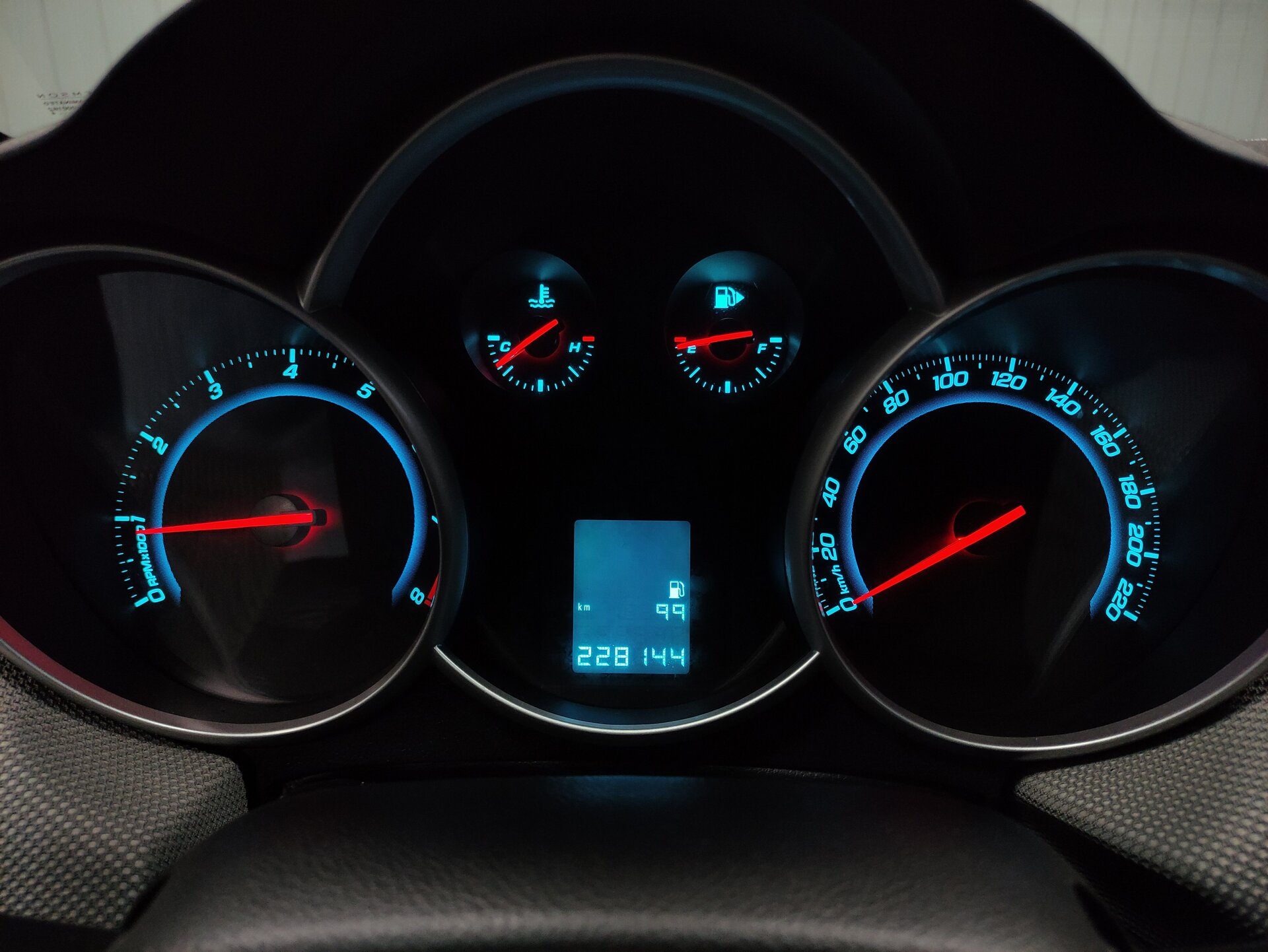 Chevrolet Cruze, I Рестайлинг 2012