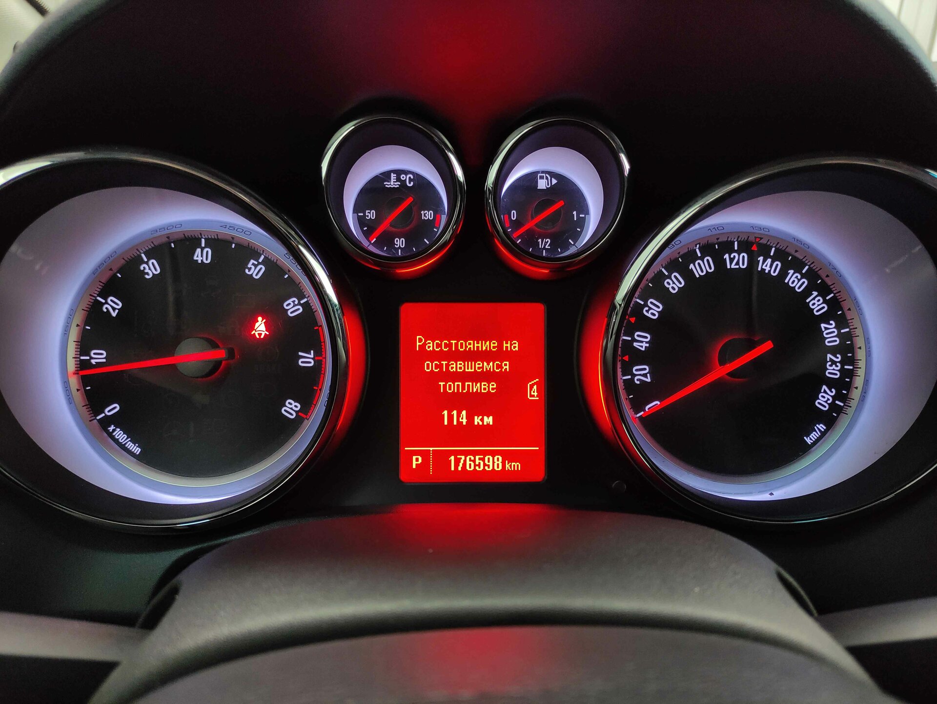 Opel Astra, J Рестайлинг 2012